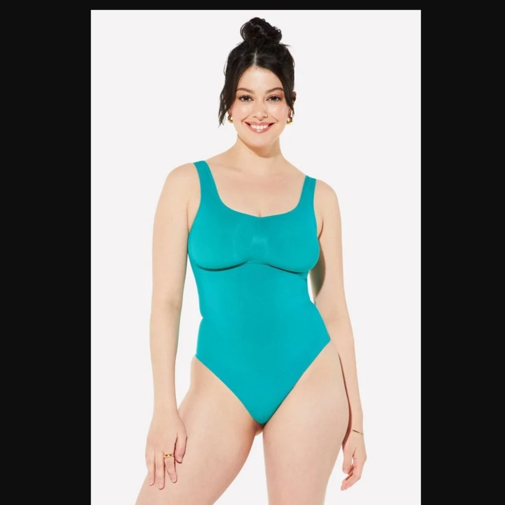NWT Yitty Nearly Naked Shaping Thong Bodysuit